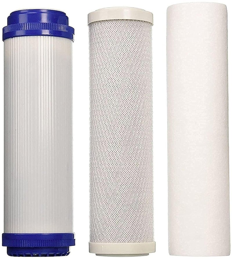 Magic Water Filter - 3-Stage Replacement Set for Carbon and Sediment