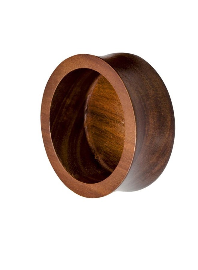 Grandslam Wooden Shaving Bowl with Lid Shaving Soap Bowl for Men Easy to Lather Fits Wet Shaving - Image 5