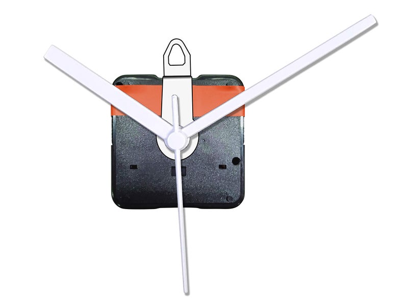 IIK COLLECTION Analogue Plastic Sweep/Silky Silent (NO Tic-Tic Sound) Quartz Movement Machine with White Hands Kit for Wall Clock (IIK-MOV-PL-019) - Image 1