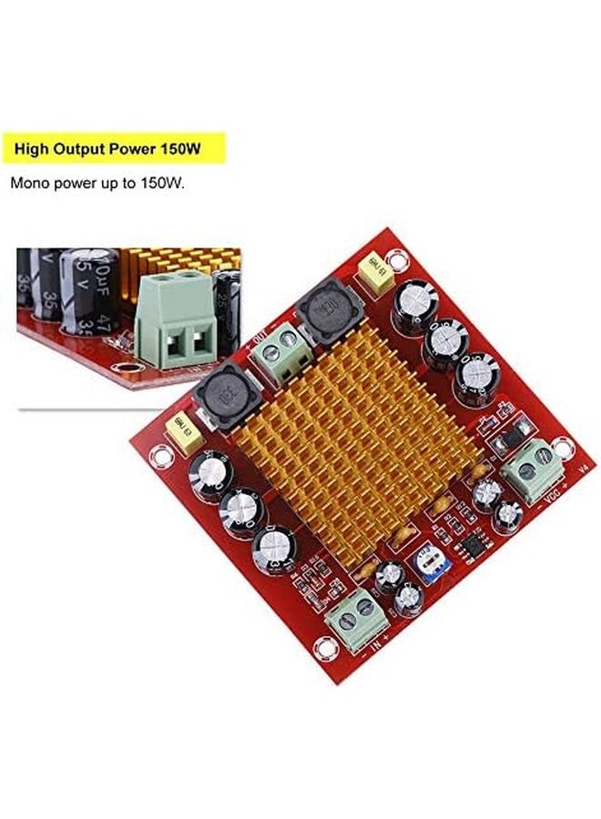 TDA3116D2 Mono Amplifier Board 150W Single Channel Module 12V 26V High Quality Sound - Image 4
