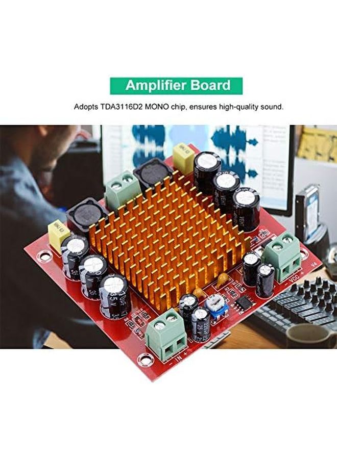 TDA3116D2 Mono Amplifier Board 150W Single Channel Module 12V 26V High Quality Sound - Image 3