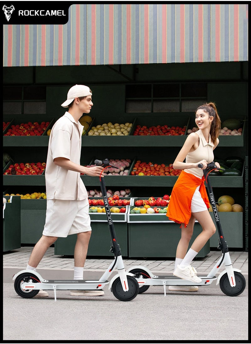 ROCKCAMEL - High-Performance Electric Kick Scooter with 350W Motor Speed of 25 km/h 8.5" Tires 20 km Long Range Dual Brakes Commuting Scooter for Adults and Teens LCD with Smart APP Connectivity - Image 1