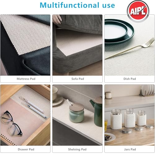 AIPL Anti-Slip Gripper Rug Strip Tape for Small Rugs Door Mats Carpet- 6 CM X 3 MTR - Image 5