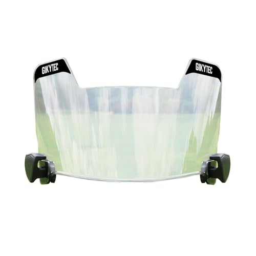 GIKYTEC Football Visor for Helmet Fits Youth and Adult Football Helmets Clear AntiFog - Image 1