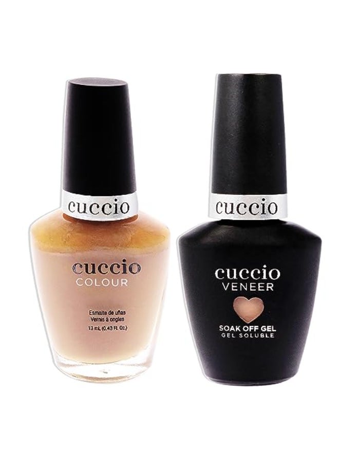 Cuccio Match Makers Set See You Latte by Cuccio Colour for Women 2 Pc 044oz Veneer Soak Of Gel Nail Polish 043oz Colour Nail Polish - Image 4