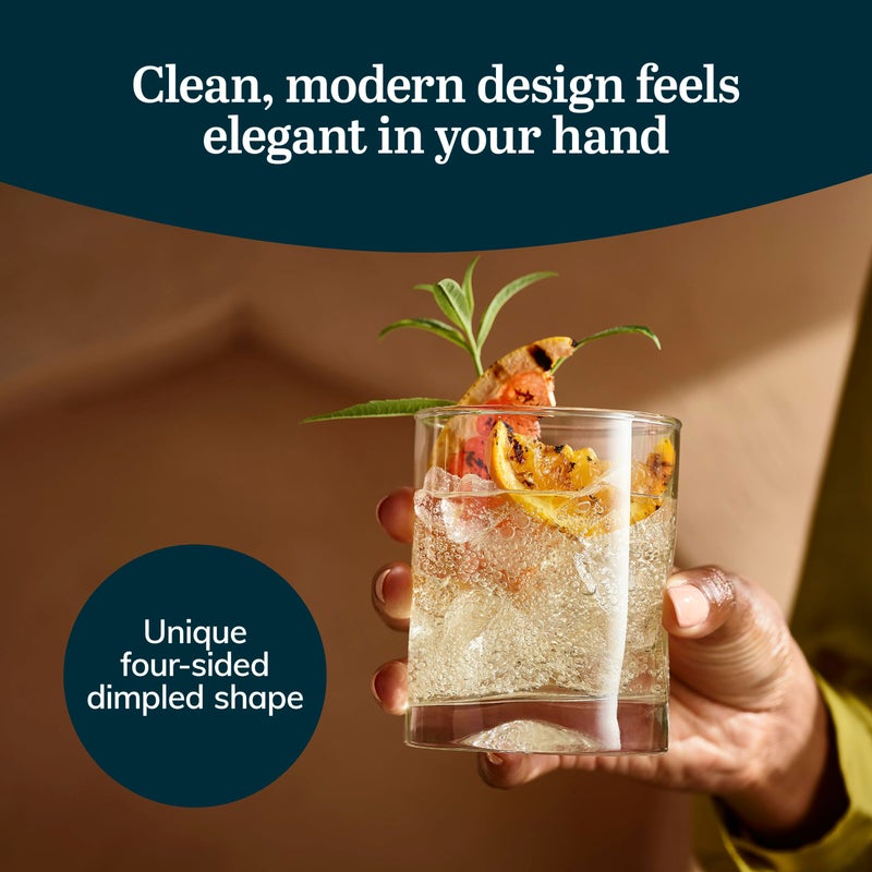 Libbey Impressions 16-Piece Tumbler and Rocks Glass Set - Image 5