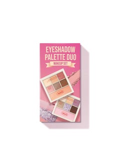 AMTS Eyeshadow Off Sienna & Misty Lavender Palettes Set, Valentine'S Gifts For Teen Girls, Women | Matte Shimmer Metallic, Long Lasting  - Image 1