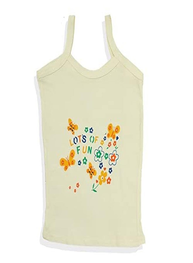 Hivata New Born Baby Boys Girls Soft Cotton Printed Vest Inner Wear for Infants Sando Vest Kids Toddler Camisole Baniyan Multicolor Vest (Pack of 3pc) (1-6 Years) (2-3 Years) - Image 4
