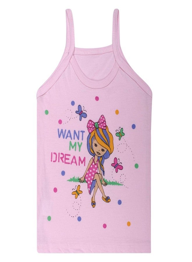 Hivata New Born Baby Boys Girls Soft Cotton Printed Vest Inner Wear for Infants Sando Vest Kids Toddler Camisole Baniyan Multicolor Vest (Pack of 3pc) (1-6 Years) (2-3 Years) - Image 3