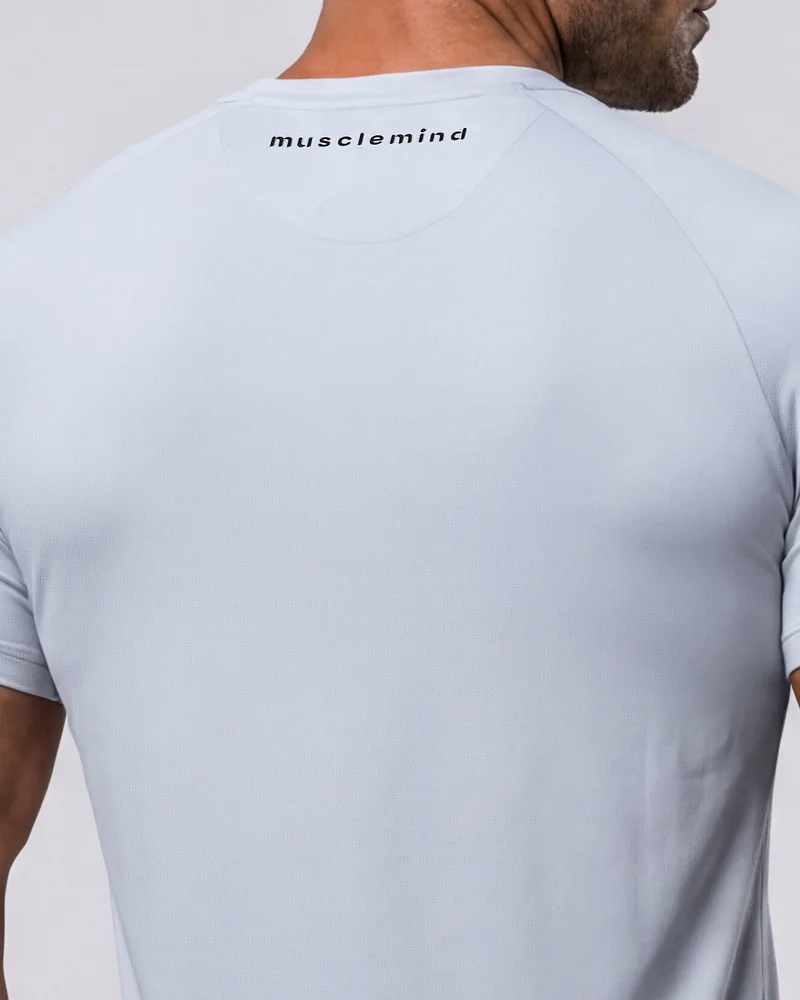Musclemind Steel Grey Core Training Ultralight T-shirt for Men | Best Price UAE