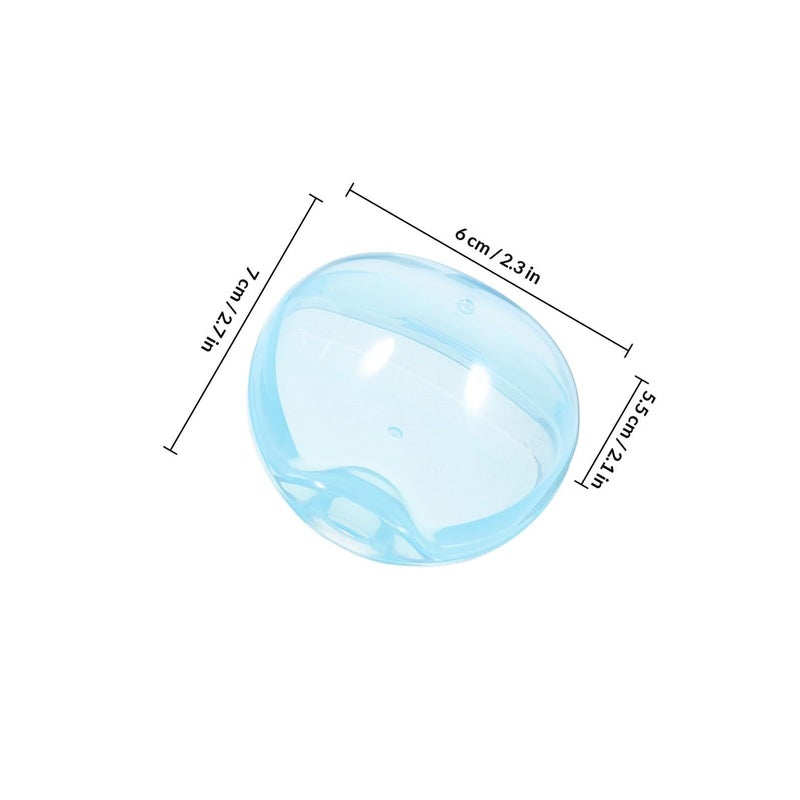 4 Pcs Portable Case And Holder Set With Blue PP Storage Box For Travel And Nursery Organization - Image 3