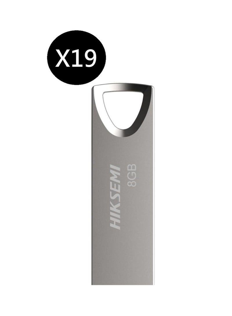 HIKSEMI Bundle Of 19 Metal 8GB USB Flash Drive, HS-USB-M200