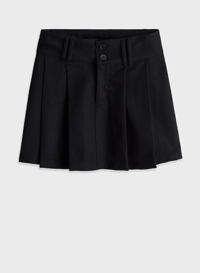 H&M Pleated High Waist Skirt