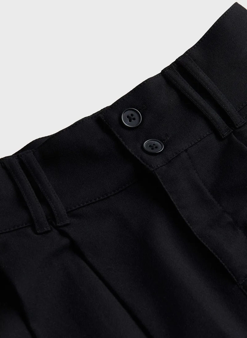 H&M Pleated High Waist Skirt