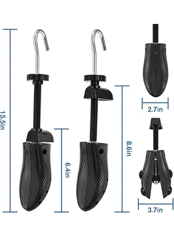 موسع أحذية قابل للتعديل للرجال والنساء أداة توسيع الأحذية لتكبير العرض والطول، تصميم متين وعالي الجودة يناسب الأحذية الجلدية والرياضية والرسمية، مثالي لتخفيف الضغط وتوفير راحة القدم – موسع حذاء رجالي ونسائي – أداة توسيع مقاس الحذاء – ملحقات العناية بالأحذية - Image 2