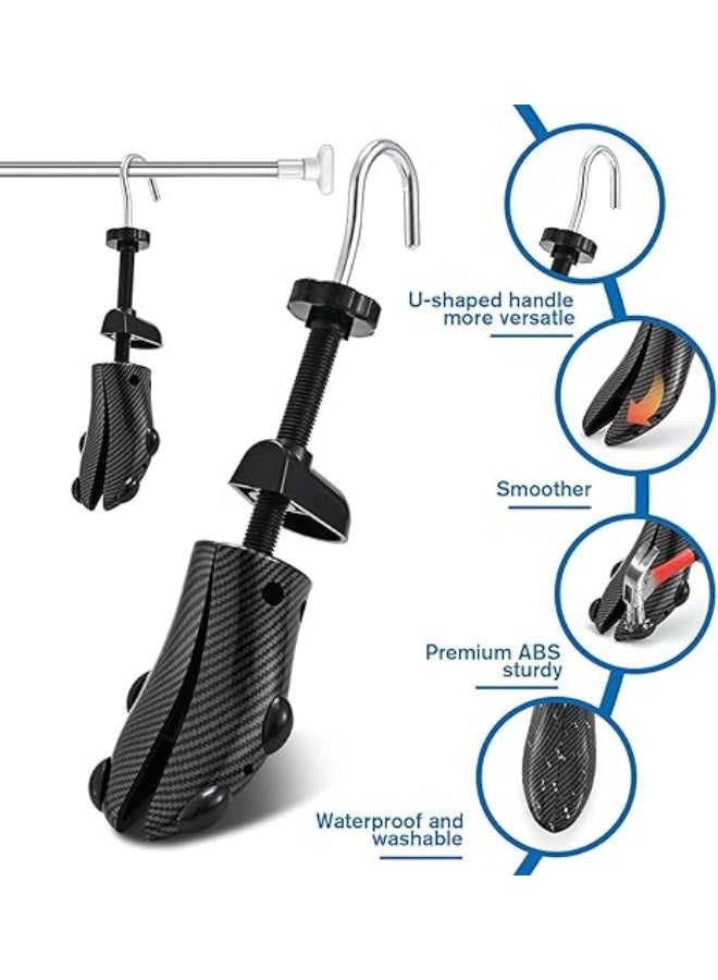 موسع أحذية قابل للتعديل للرجال والنساء أداة توسيع الأحذية لتكبير العرض والطول، تصميم متين وعالي الجودة يناسب الأحذية الجلدية والرياضية والرسمية، مثالي لتخفيف الضغط وتوفير راحة القدم – موسع حذاء رجالي ونسائي – أداة توسيع مقاس الحذاء – ملحقات العناية بالأحذية - Image 3