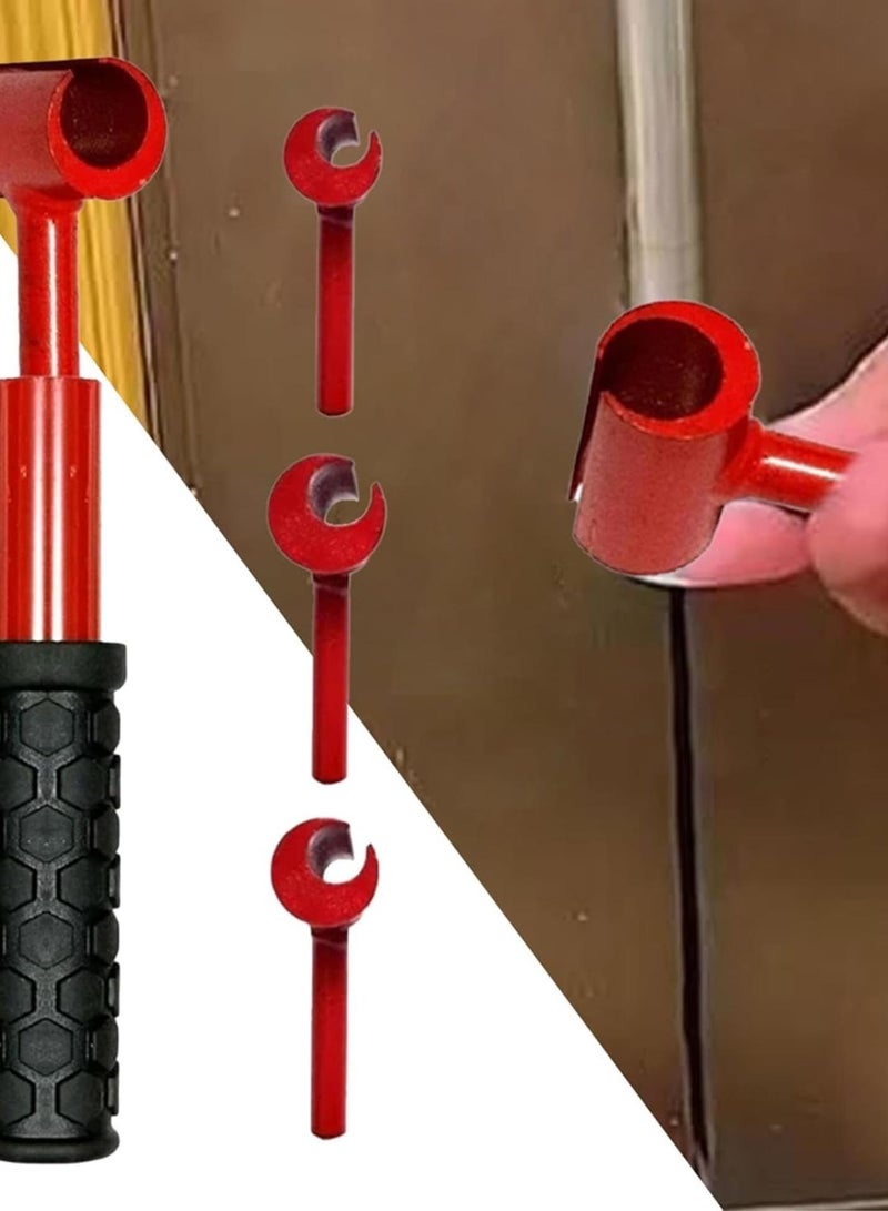 GGOOT Heavy-Duty Spanner | Door Hardware Repair Tool | Cabinet Door Wrench, Versatile Alignment Tool, Easy Grip Wrench, Hinge Alignment Tool, Home Repair Wrench Set, Door Adjustment Tool  - Image 3