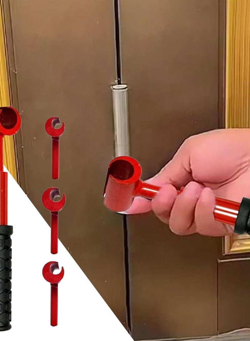 GGOOT Heavy-Duty Spanner | Door Hardware Repair Tool | Cabinet Door Wrench, Versatile Alignment Tool, Easy Grip Wrench, Hinge Alignment Tool, Home Repair Wrench Set, Door Adjustment Tool  - Image 2