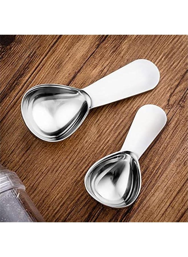 Coffee Scoop 2 TablespoonStainless Steel Measuring Spoons for Coffee Tea and Milk15ml&30ml