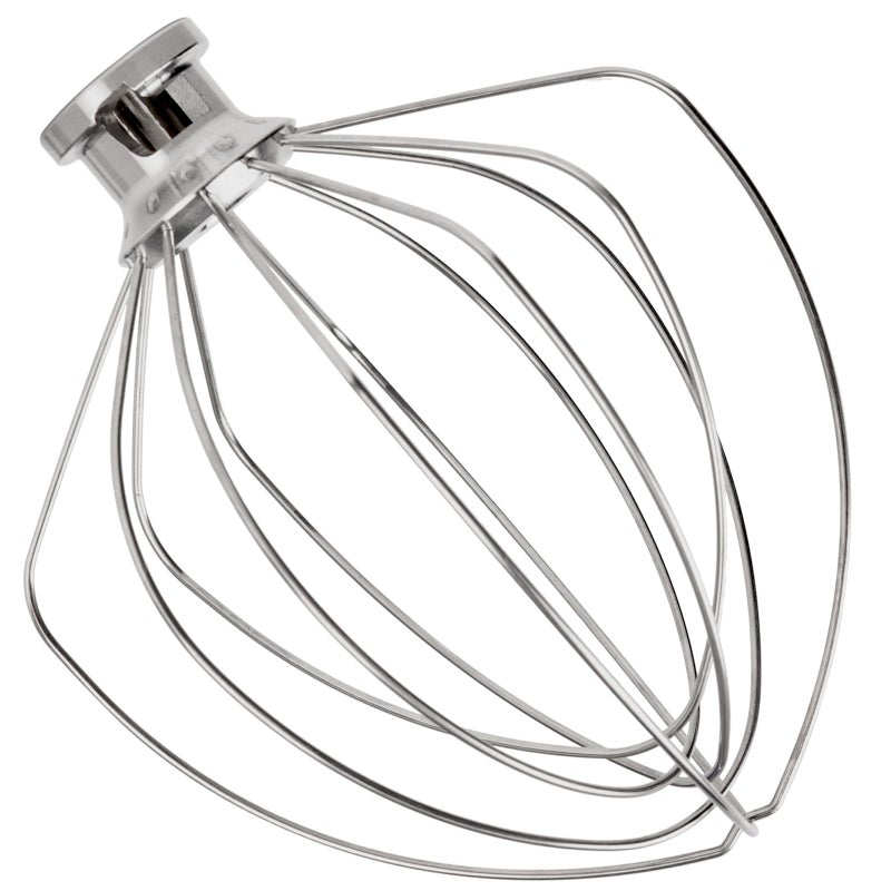 Moloudan Wire Whip Stainless Steel for KitchenAid 6 Quart Bowl-Lift Stand Mixer, KN256WW 6-Wire Whisk Attachment, Balloon Whisk, Heavy Duty, Dishwasher Safe - Image 1