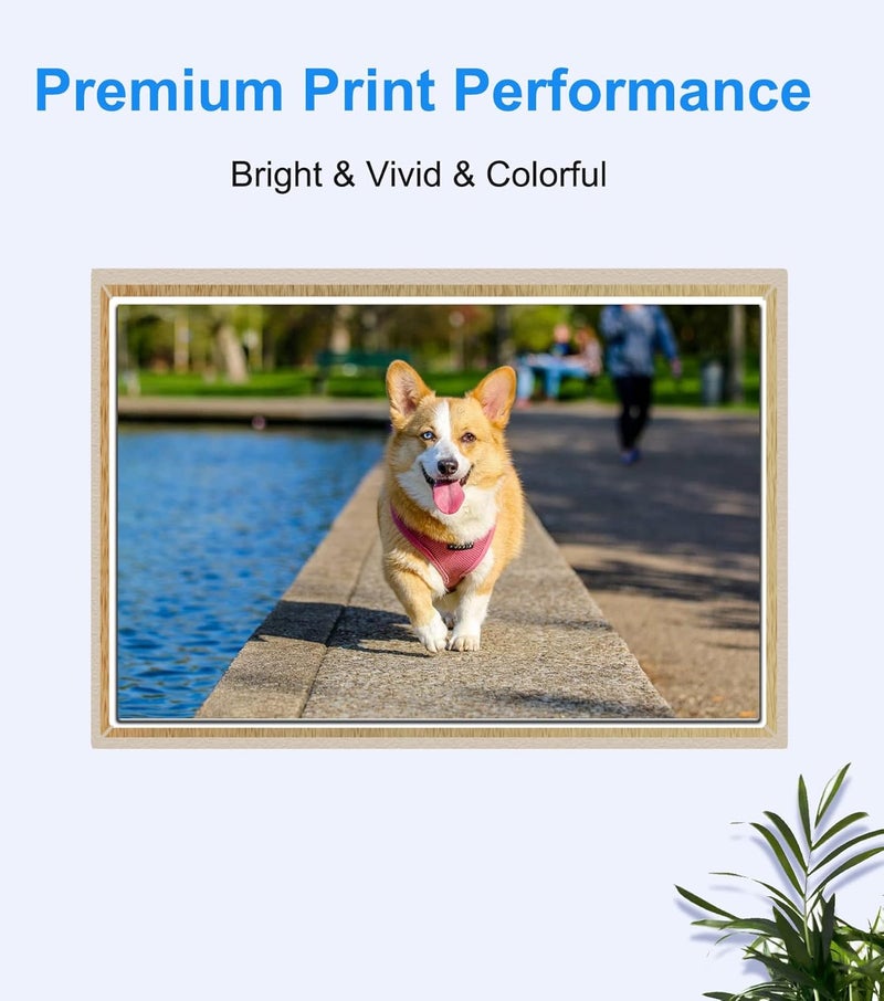خرطوشة حبر 652XL، معاد تصنيعها لاستخدامها مع طابعات HP 652، وتناسب أيضًا طابعات HP DeskJet 3835، 4535، 3788، 3789، 3790، 3775، 5075، 5275 (1 خرطوشة سوداء و1 خرطوشة ثلاثية الألوان). - Image 5