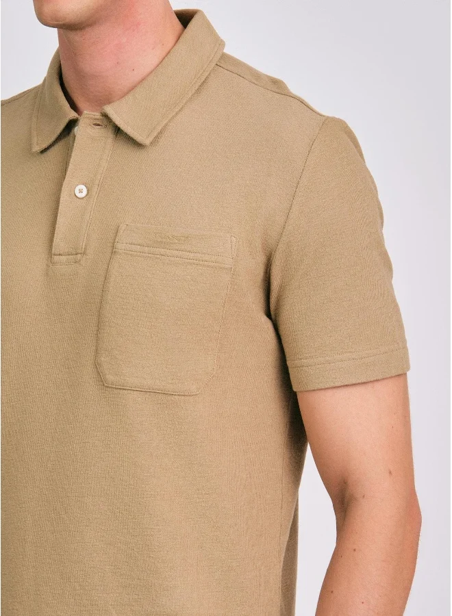 GANT Textured Polo