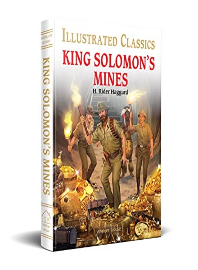 King Solomons Mines For Kids Illustrated Abridged Children Classics English Novel With Review Que by H. Rider Haggard Hardcover