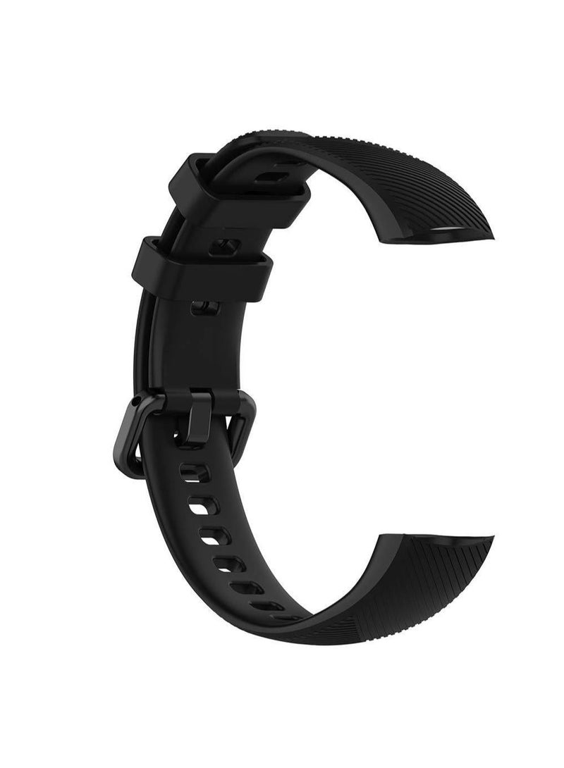 Compatible for Honor Band 3 Strap, Soft Silicone Sport Wristband Adjustable Accessory Bracelet Replacement Band for Honor Band - Image 2