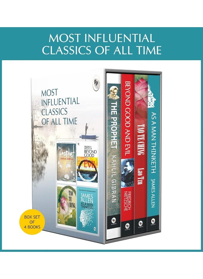 null - Most Influential Classics of All Time (Box Set of 4 Books) - Image 1