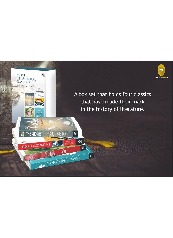 null - Most Influential Classics of All Time (Box Set of 4 Books) - Image 1