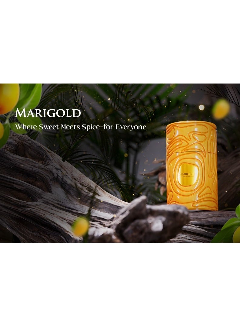 عطور لابونير لابونير للعطور ماري جولد عطر أو دو بارفان 100 مل للجنسين – عطر فواكه وأخشاب شرقي فاخر طويل الثبات برائحة المانجو والزنجبيل الحار والعنبر والسيبرول – برفيوم فخم للمناسبات ماري جولد - Image 3