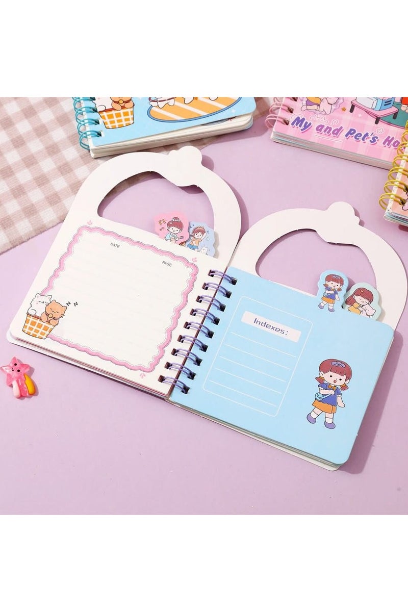 بوكس مجموعة أدوات مدرسية مكونة من 26 قطعة  ( 12 قلم رسم تحديد فرشاة مزدوجة الاطراف + 3 قلم جاف ازرق + قلم سنون باستيكة + استيكة روج + نوت بوك كرتوني + ملاحظات لاصقة + 4 قلم فسفوري الوان + مسطرة + كوريكتور شريط تصحيح + دباسة مكتب مع الدبابيس  ) - Image 3