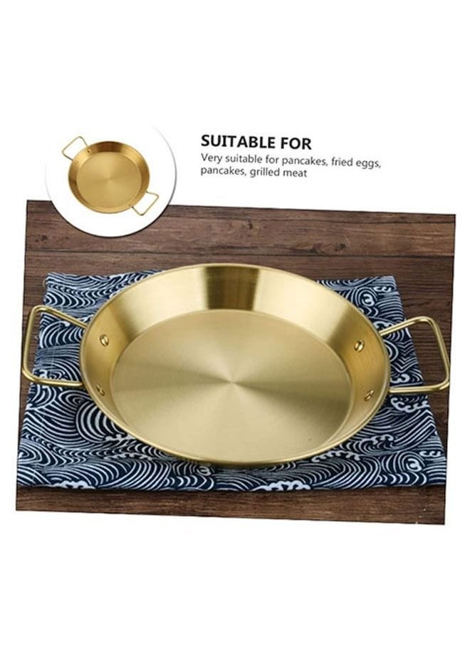 Arabest Applicable to Induction Cooking Metal Stainless Steel Seafood Frying Pan Non-stick Surface Double Handle Hot Pot - Image 4