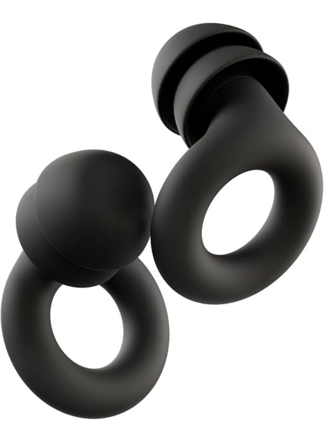 Loop Quiet 2 Plus Earplugs with Double Tips - Ultra Comfortable Reusable Earplugs for Sleep, Concentration, Travel, Noise Sensitivity | 24dB SNR Noise Reduction + 3dB with Tips - Image 1