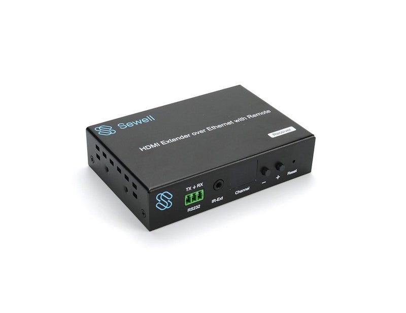 Sewell HD-Link HL21 Receiver, HDMI, IR, and RS232 Over cat5e/6, TCP/IP Matrix, 390ft.