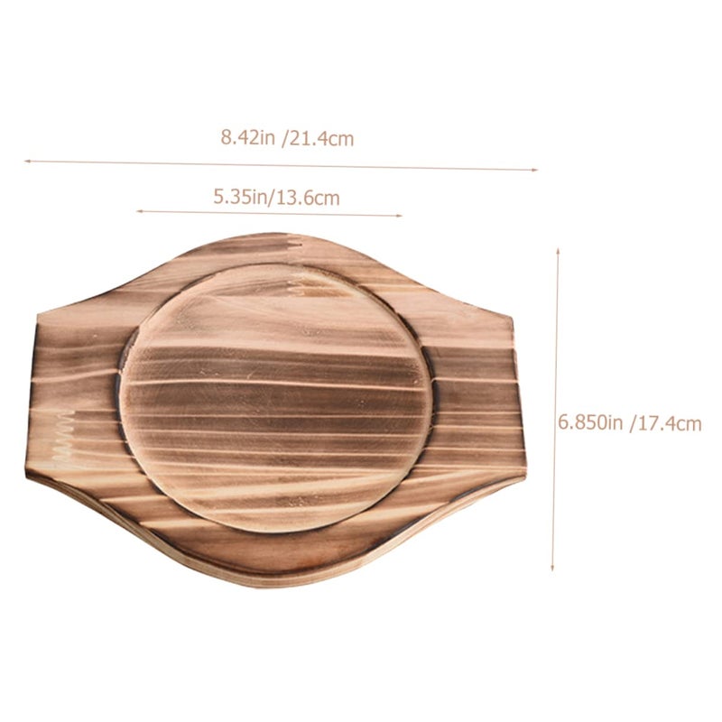 Heat Resistant Stone Pot Holders 2Pcs Kitchen Casserole Mats Wear Resistant Desktop Trivets - Image 3