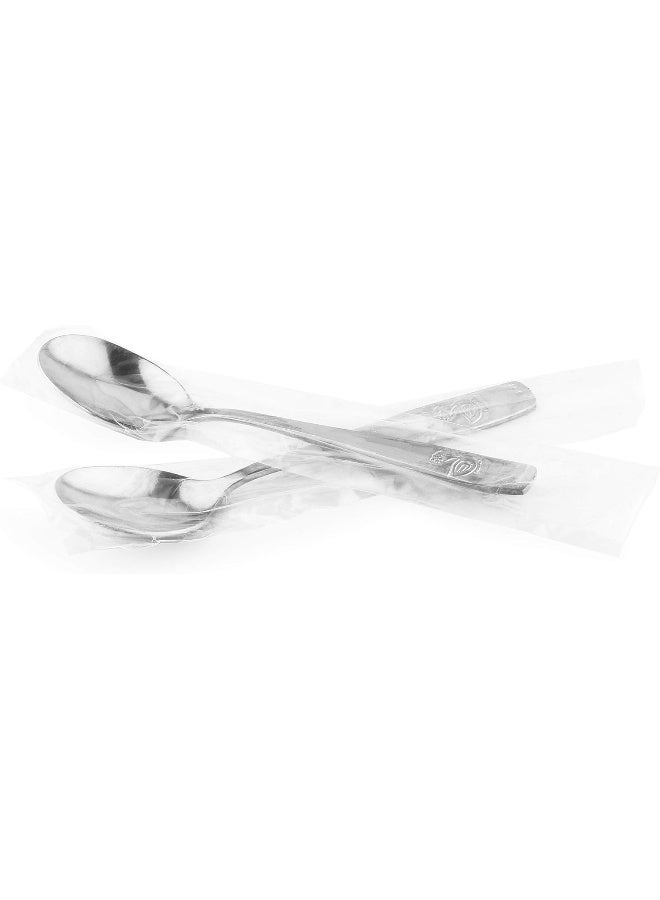 GlossyEnd 9 Piece Stainless Steel Kids Spoons, Kids Cutlery, Child and Toddler Safe Flatware, Kids Silverware, Kids Utensil Set - Image 2