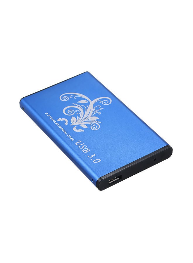 NIBEMINENT HDD Case SATA Converter Adapter External Hard Drive Blue  - Image 1