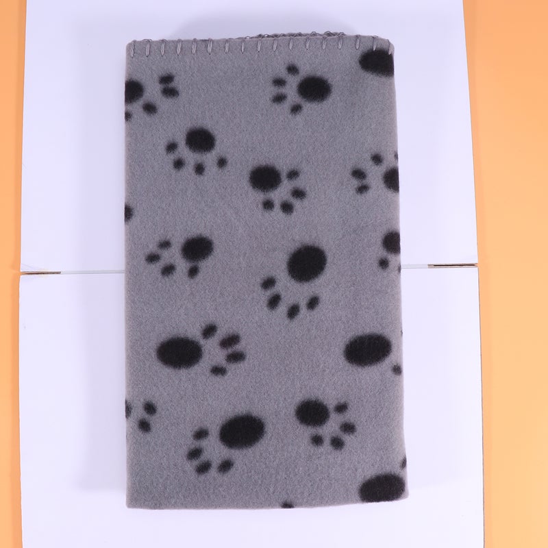🐾 بطانية ناعمة دافئة للحيوانات الأليفة بطبعة مخالب للشتاء والخريف 70x60 سم - Image 4