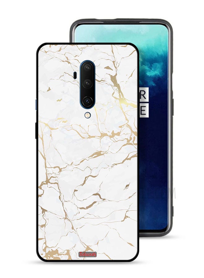 Tolwak OnePlus 7T Pro 4G Protective Case Cover Marble Pattern - Image 1