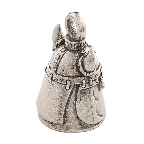 Guardian Bell Viking Good Luck Bell w/Keyring & Black Velvet Gift Bag | Motorcycle Bell | Lead-Free Pewter | Good Luck Gift to Friends & Family | Bike Bell | Made in USA - Image 2