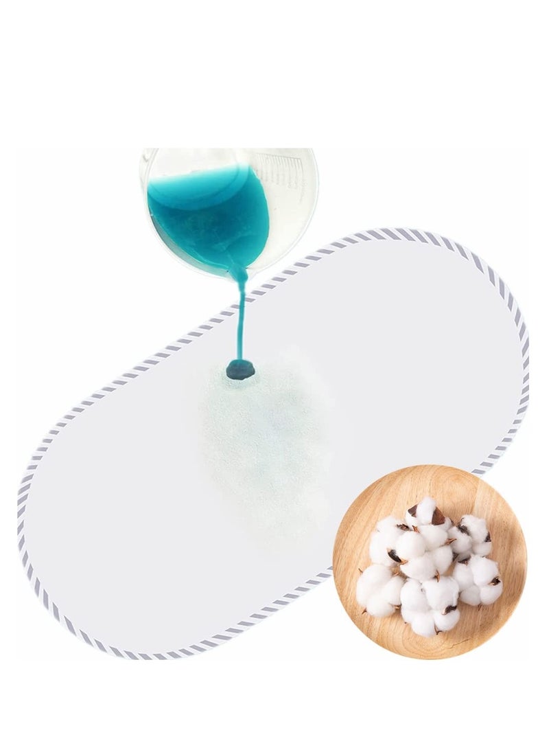 3-pack Baby Waterproof Diaper Pad Liner,Allergy-Proof And Super Soft,washable Reusable Diaper Leak Cover,Changing Pad Cover,Suitable For Newborn Boys And Girls - Image 3