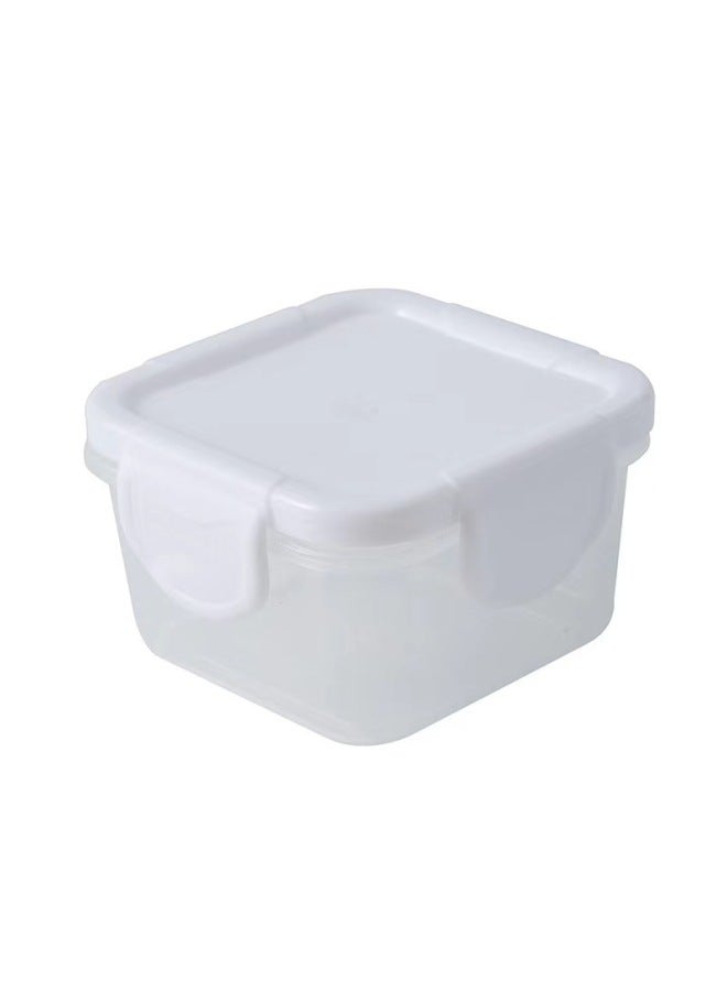 Fresh-keeping Box Candy Sealed Box Baby Children's Food Supplement Box Storage Box Seasoning Box Medicine Box Jam Box Suit Wholesale-Specifications:White  - Image 1