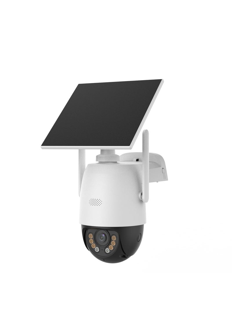 Generic - Solar Camera Outdoor, 3MP Wireless Battery Camera, PTZ 360° View, PIR Motion Detection, Color Night Vision, IP66, 2-Way Audio, 2.4G WiFi - Image 1