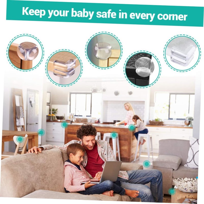 Thickened Soft Edge Guards 12 Pack Furniture Corner Protectors For Table Safety - Image 5