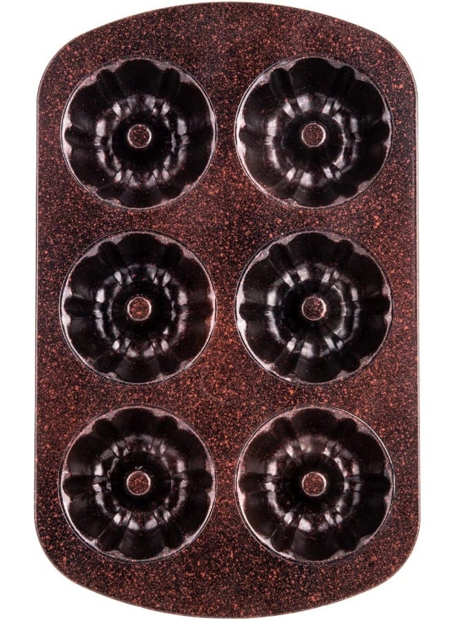 AKDC Ls Muffin Pan 26Cm X 41Cm X 4Cm Brown - Image 3