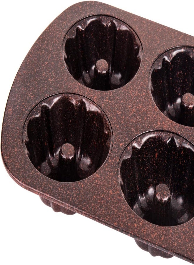 AKDC Ls Muffin Pan 26Cm X 41Cm X 4Cm Brown - Image 5