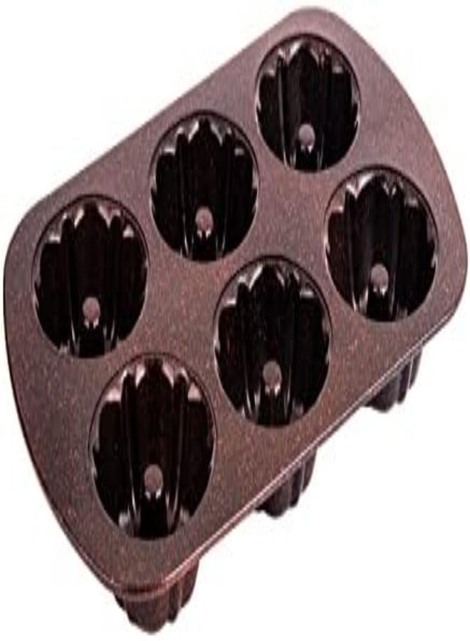 AKDC Ls Muffin Pan 26Cm X 41Cm X 4Cm Brown - Image 4
