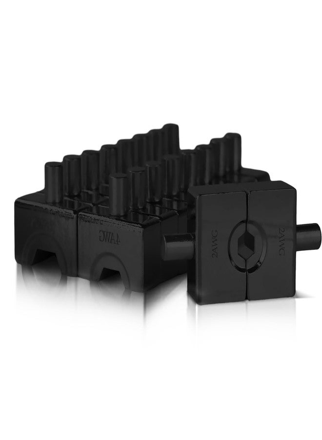 AMZCNC YQK-70 Crimping Dies Include 9 Pairs of US Standard Hex Crimping Dies (12, 10, 8, 6, 4, 2, 1, 1/0, 2/0 AWG) - Image 1