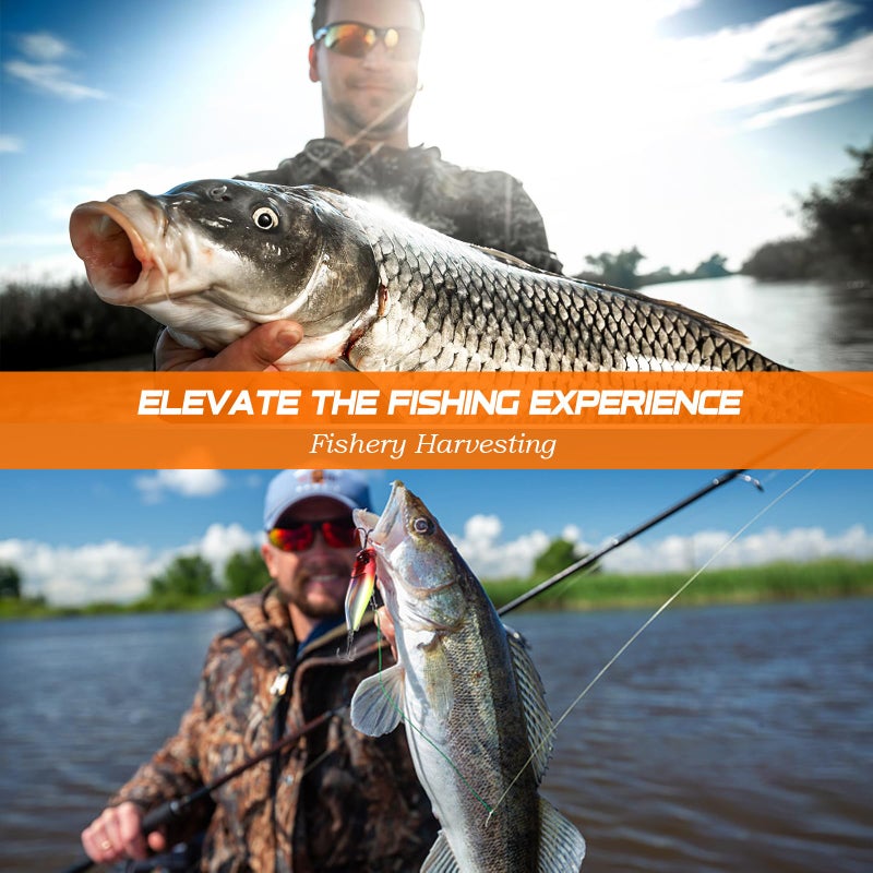 PLUSINNO 404 PCS Fishing Lures, Upgrade XL Fishing Tackle Box with Tackle Included, Crankbaits, Hooks, Weights, Other Accessories, Fishing Lure Bait Gear Equipment Kit Gift for Men Freshwater Bass - Image 5